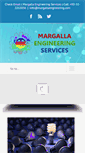 Mobile Screenshot of margallaengineering.com